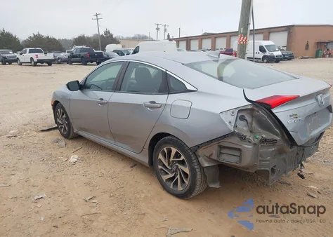 2017 Honda Civic Ex z USA, uszkodzony, nr VIN 19XFC2F71HE063130
